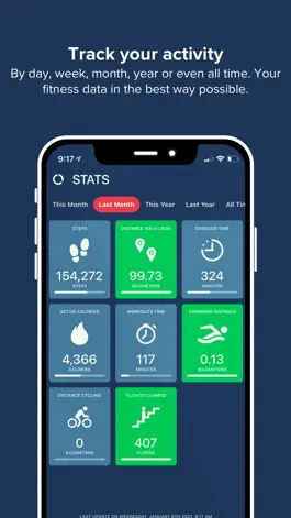 Game screenshot FitChart - Activity Statistics mod apk