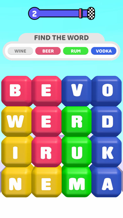 Word Rush 3D! Screenshot