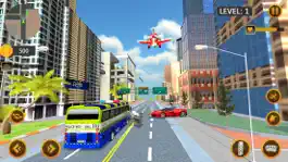 Game screenshot Flying Police Bus Driver apk
