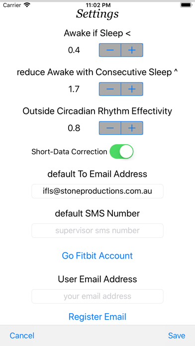 How to cancel & delete Fatigue Predictor Fb from iphone & ipad 3