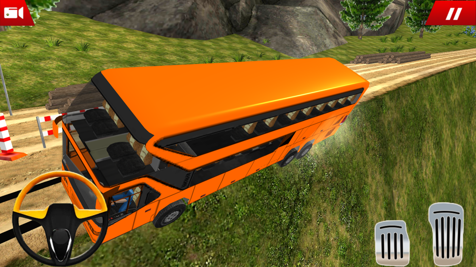 #2. Uphill Bus Racing (iOS) Podle: Game Biz
