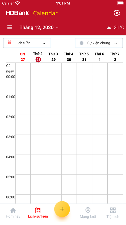 #2. HDBank Calendar (iOS) 由: Ho Chi Minh City Development Joint Stock Commercial Bank