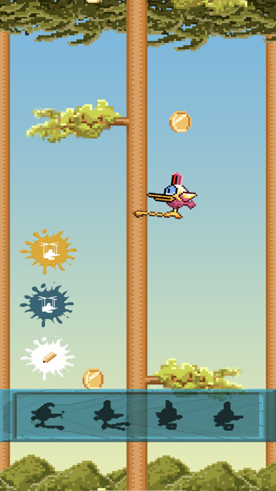 Pole Bird - Pixel Run Screenshot