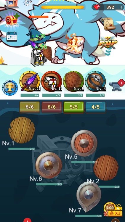 Mergy: Merge RPG game heroes