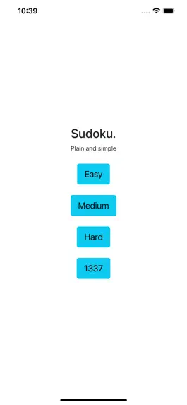 Game screenshot Sudoku. Plain and Simple mod apk