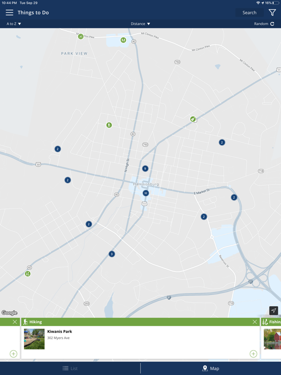 Screenshot #6 pour Visit Harrisonburg VA!