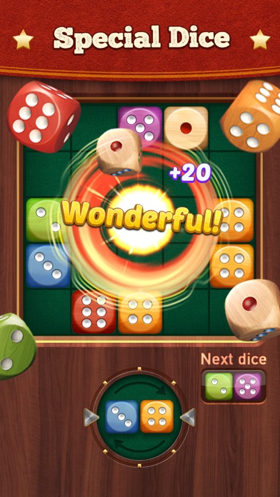 Woody Dice: Merge puzzle game screenshot 3