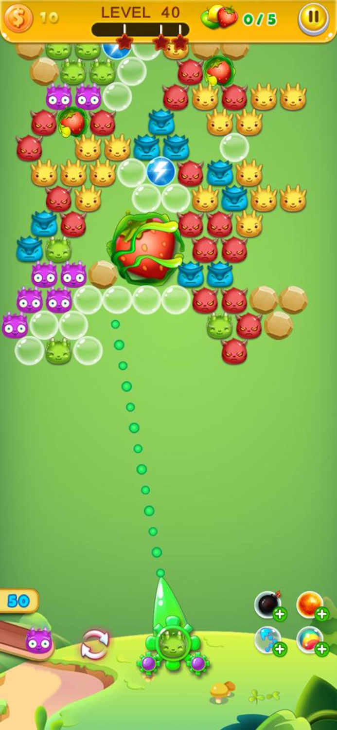 Monster Pop  Bubble Shooter