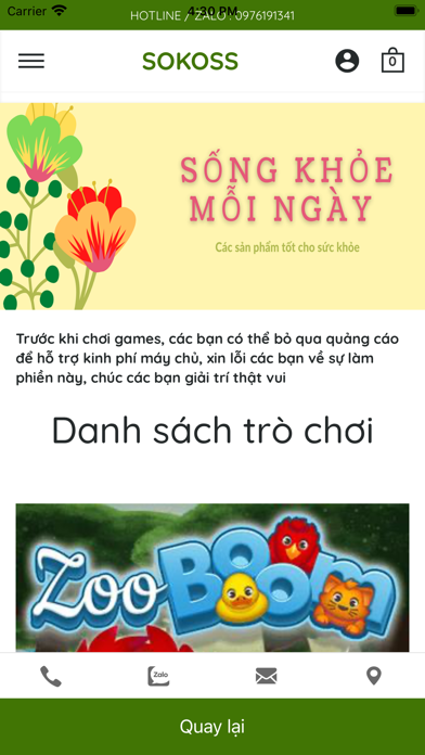 SOKOSS - Đặt cơm văn phòng Screenshot