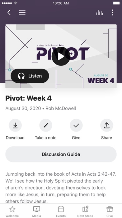 North Metro Church App Screenshot