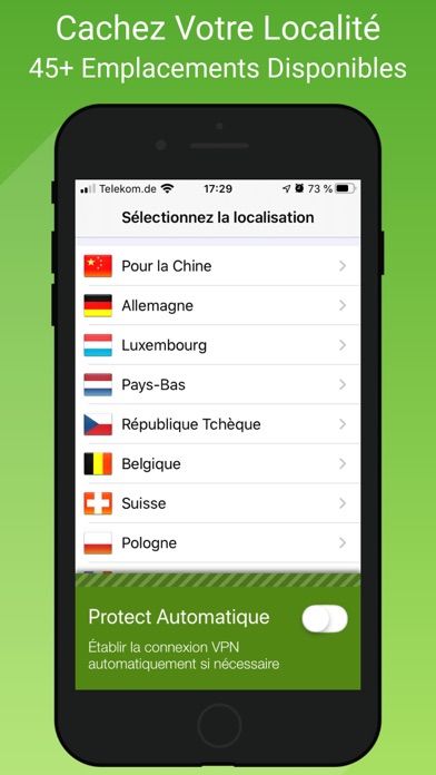 Screenshot #1 pour VPN Proxy by Seed4.Me VPN