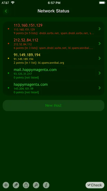 RBL Status screenshot 1 of 5