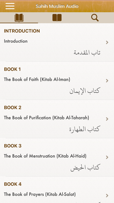 Screenshot #1 pour Sahih Muslim Audio in English