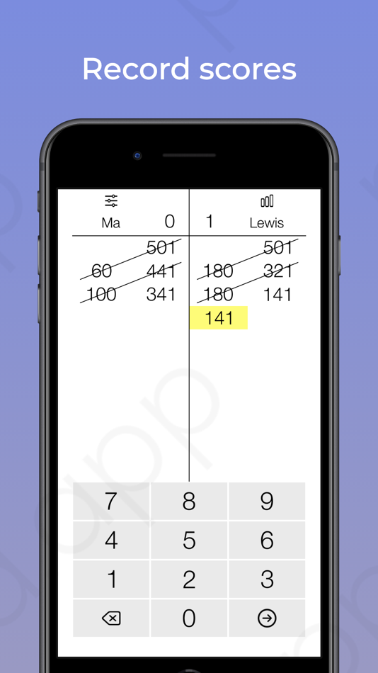 Pure Darts Scoreboard - 3.13 - (iOS)