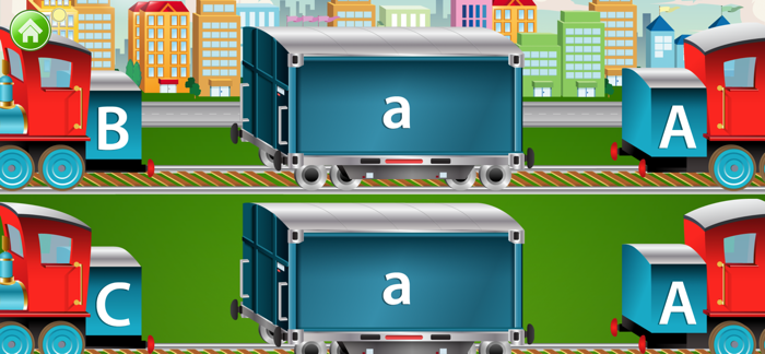 Kids ABC Letter Trains