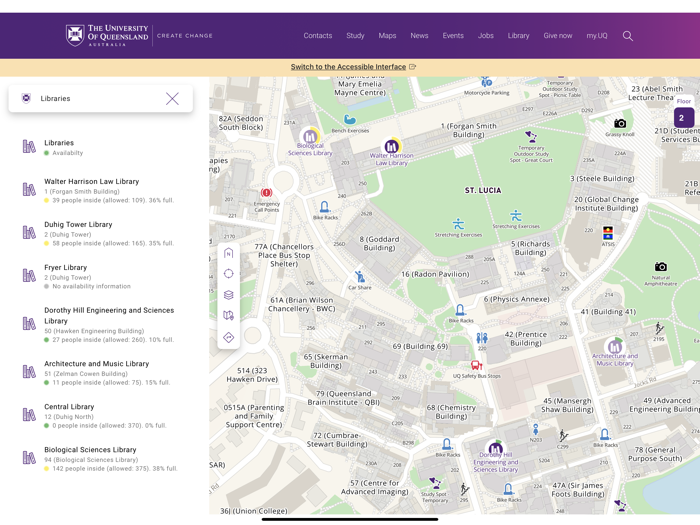 UQ Maps