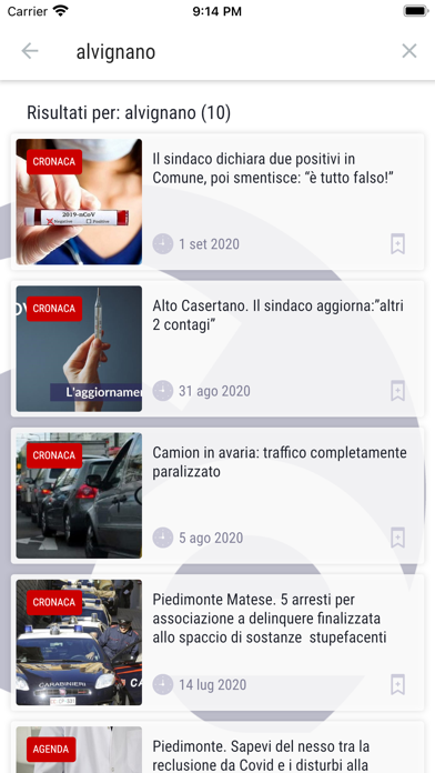 Corriere Ce Screenshot