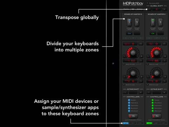 Screenshot #5 pour iMIDIPatchbay