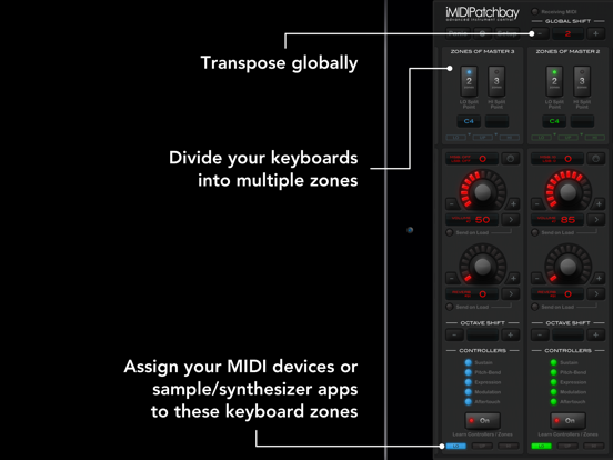 Screenshot #2 for iMIDIPatchbay