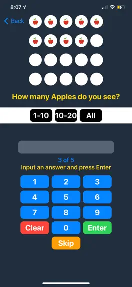 Game screenshot Visual Arithmetic Math Drills apk