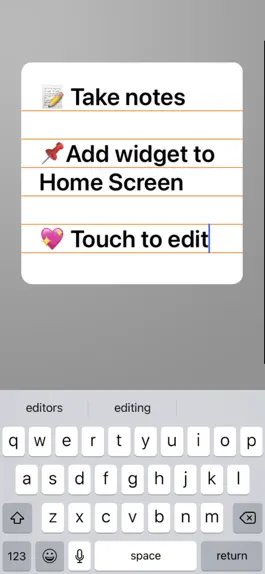 Game screenshot Notes Widget for Home Screen mod apk
