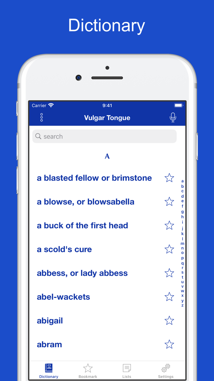Vulgar Tongue Dictionary
