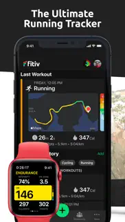 fitiv run gps running tracker iphone screenshot 1
