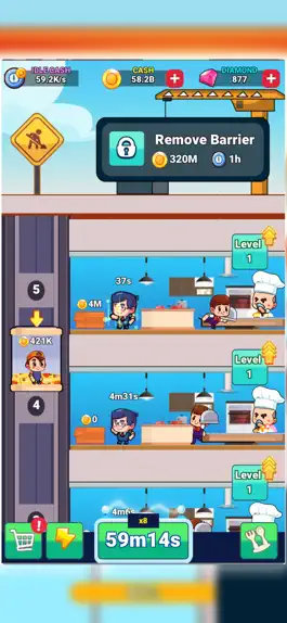 Game screenshot Food Idle Restaurant hack