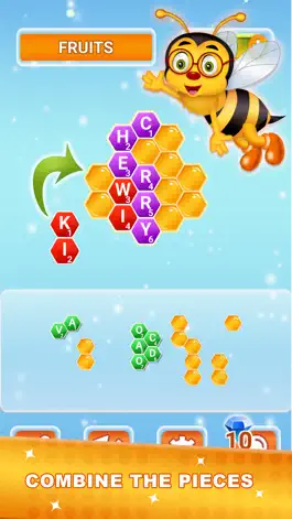 Game screenshot Word Little Bees - Word  Game apk