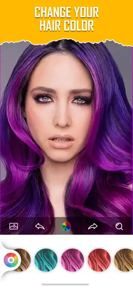 Game screenshot Hair Color Changer: Hair Dye . apk