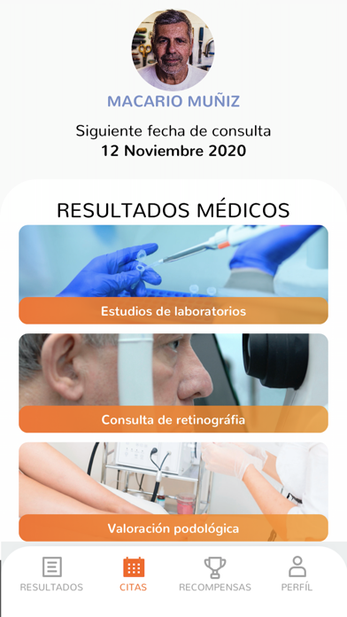 Clínicas del Azúcar Screenshot