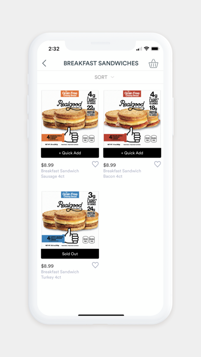 Real Good Foods Screenshot 3 - AppWisp.com Real Good Foods Screenshot 3 - AppWisp.com