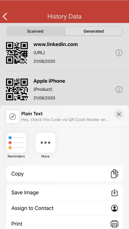 Smart QR Code Generator Reader screenshot-8