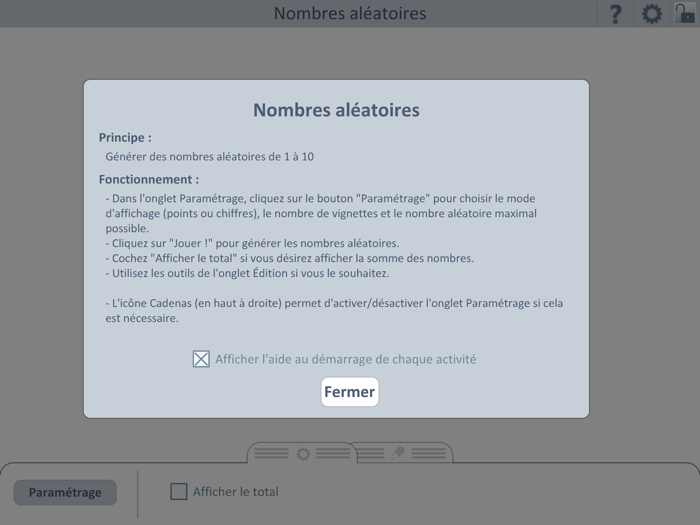École  Nombres aléatoires