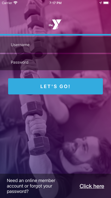 YMCA BR Booking Screenshot