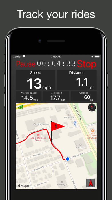 Fitmeter Bike Basic - Cycling Screenshot