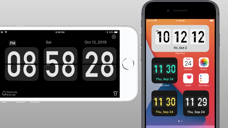 Flip Clock - digital widgets