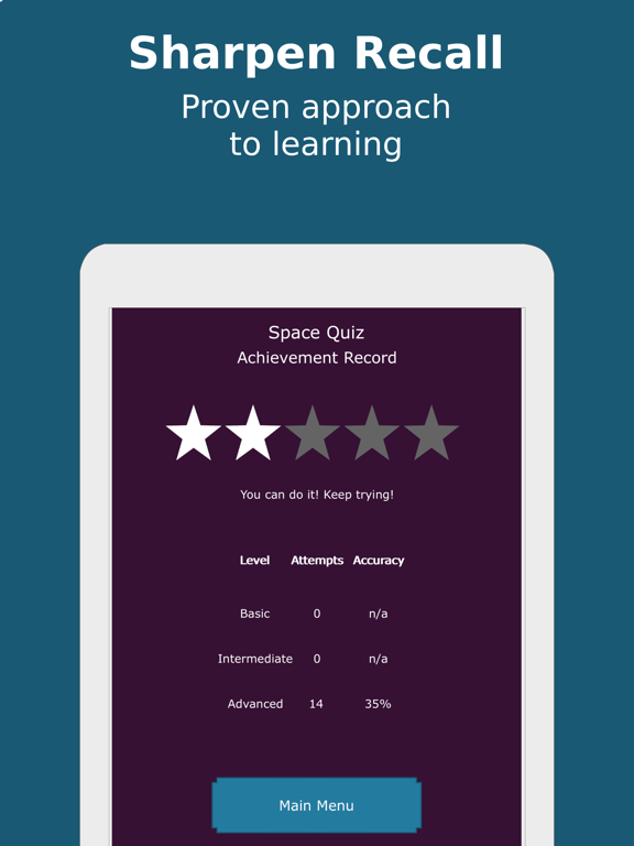 Space Explorer Learning Genius iPad screenshot 4 - Education app