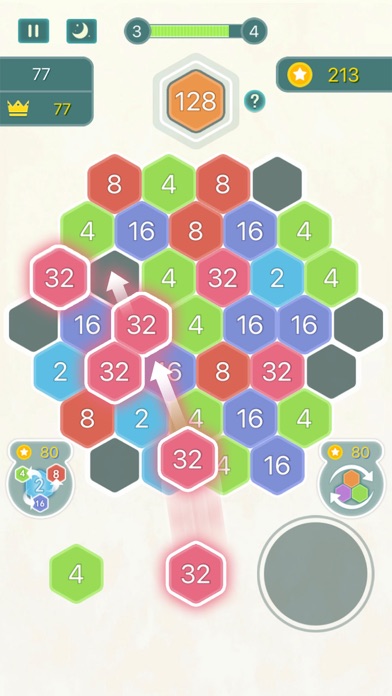Screenshot #1 pour HexPop - Hexa Puzzle Games