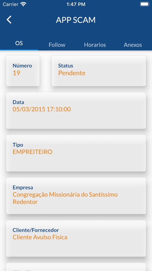 #2. APP ERP SCAM (iOS) Podle: Fabio Bastos