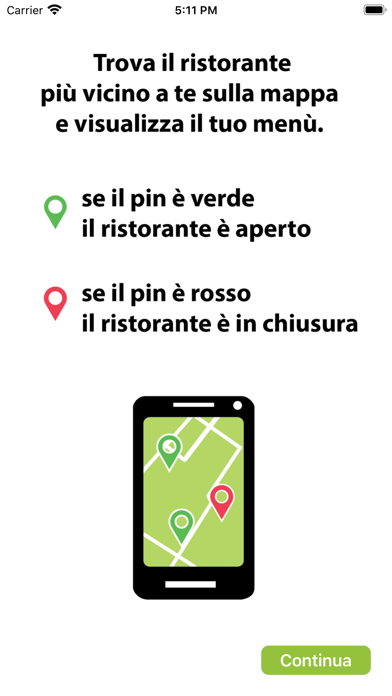 Ecco Il Tuo Menu Screenshot