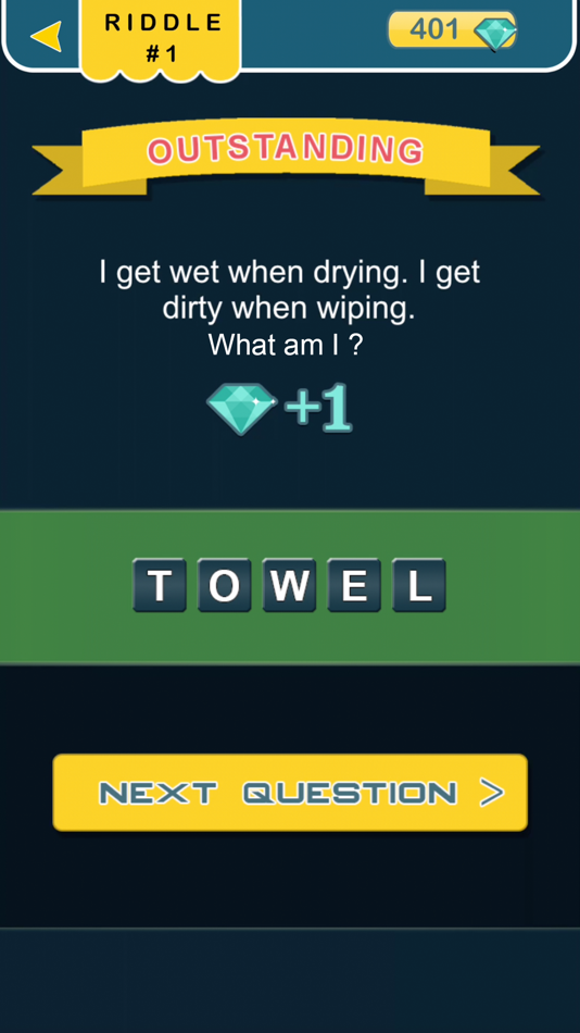 #2. What am I? riddles - Word game (iOS) 由: ThinkCube Inc.