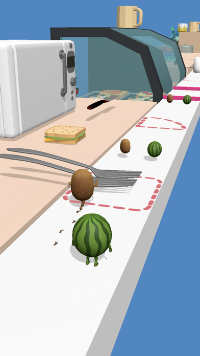 Veggie Run 3D Screenshot