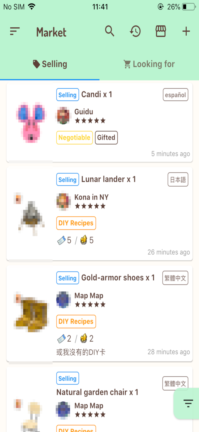 Ani Market for Animal Crossing