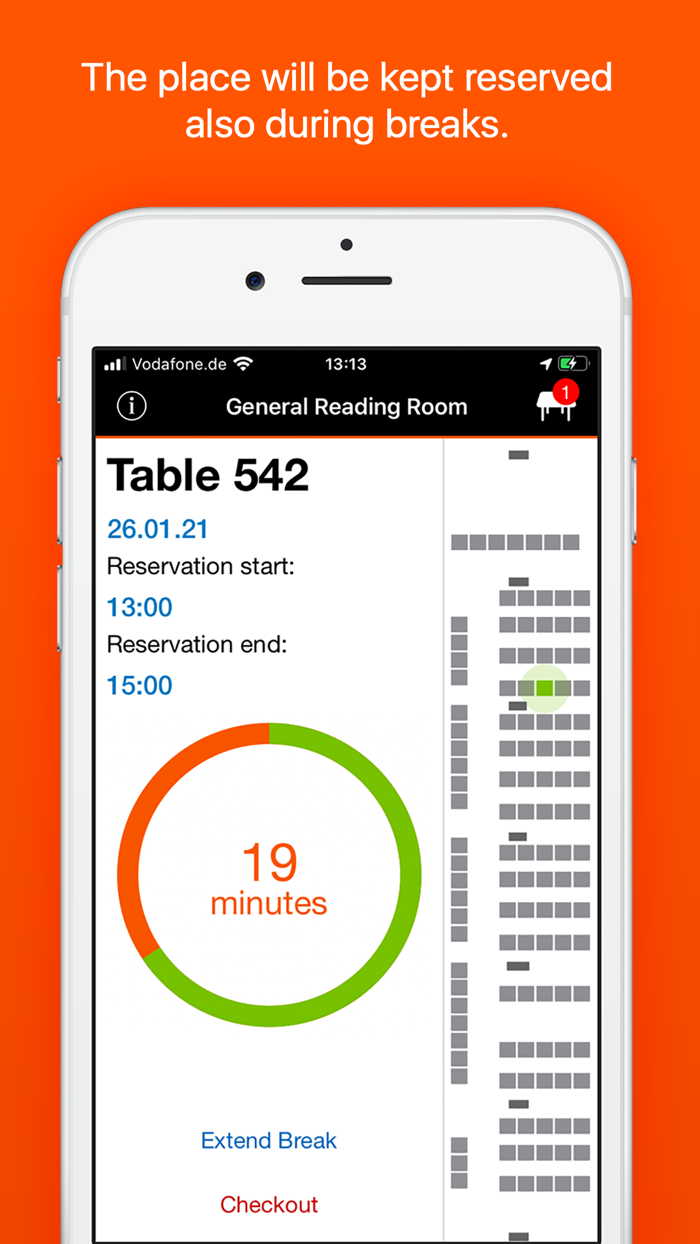 BSB Reading Room Reservation