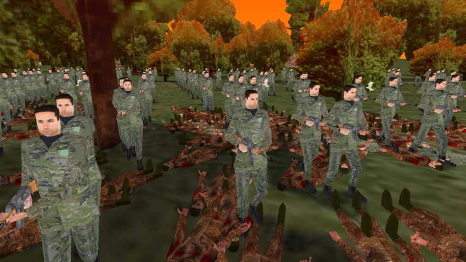 #6. Zombie Battle 3D (iOS) 由: Luis Evaristo Rodriguez Campos