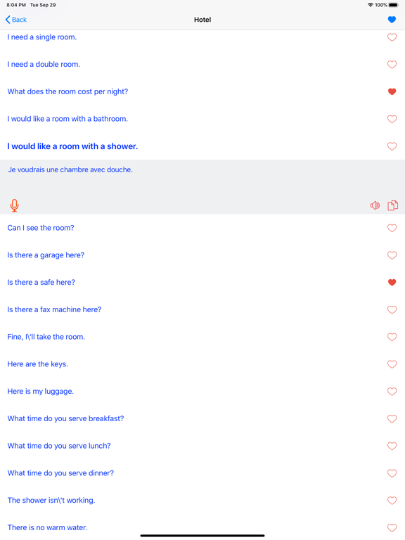 Screenshot #6 pour Learn French Offline Travel