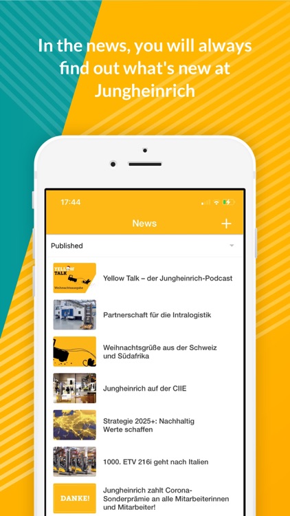 Jungheinrich Yellow App