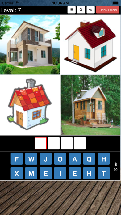 4 Pics 1 Word (Guess) Screenshot