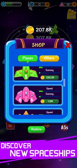 Game screenshot Merge Spaceship - Idle Game apk